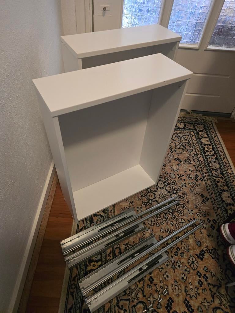 2x Pax Komplement lade (wit) 50x58cm, Huis en Inrichting, Kasten | Schoenenkasten, Gebruikt, Ophalen of Verzenden