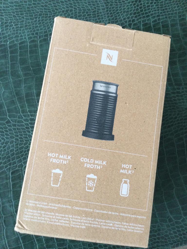 Nespresso Aeroccino 3, nieuw, Witgoed en Apparatuur, Verzenden, Nieuw