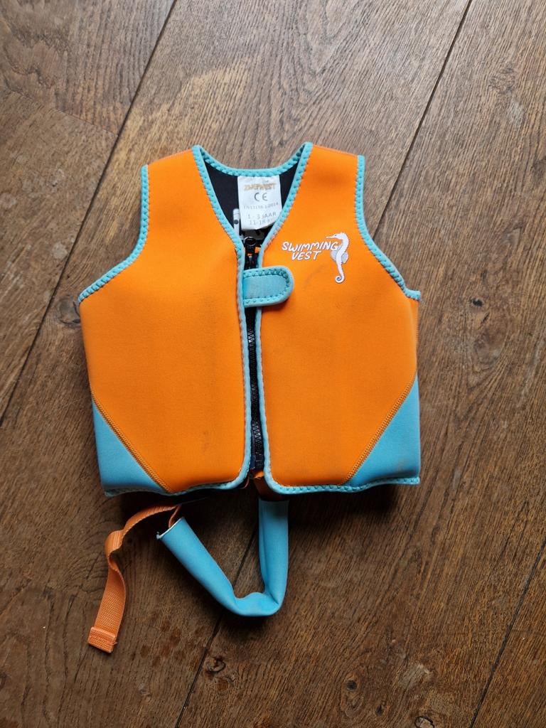 Zwemvest 1-3 jaar (11-18 kg) gebruikt, Watersport en Boten, Watersportkleding, Ophalen of Verzenden, Gebruikt, Kind, Reddingsvest of Zwemvest