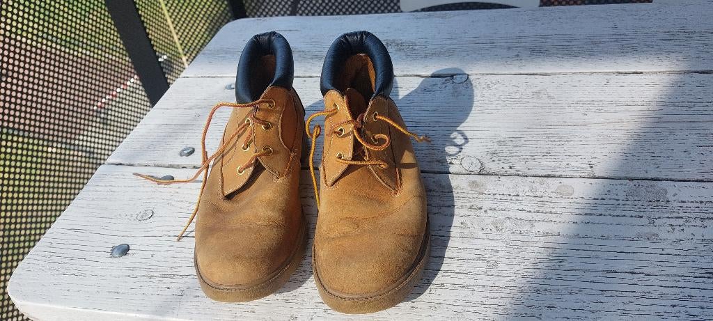 Timberland Nellie Chukka Boots – Wheat Nubuck Leer – Maat 40, Kleding | Dames, Schoenen, Geel, Lage of Enkellaarzen, Ophalen of Verzenden