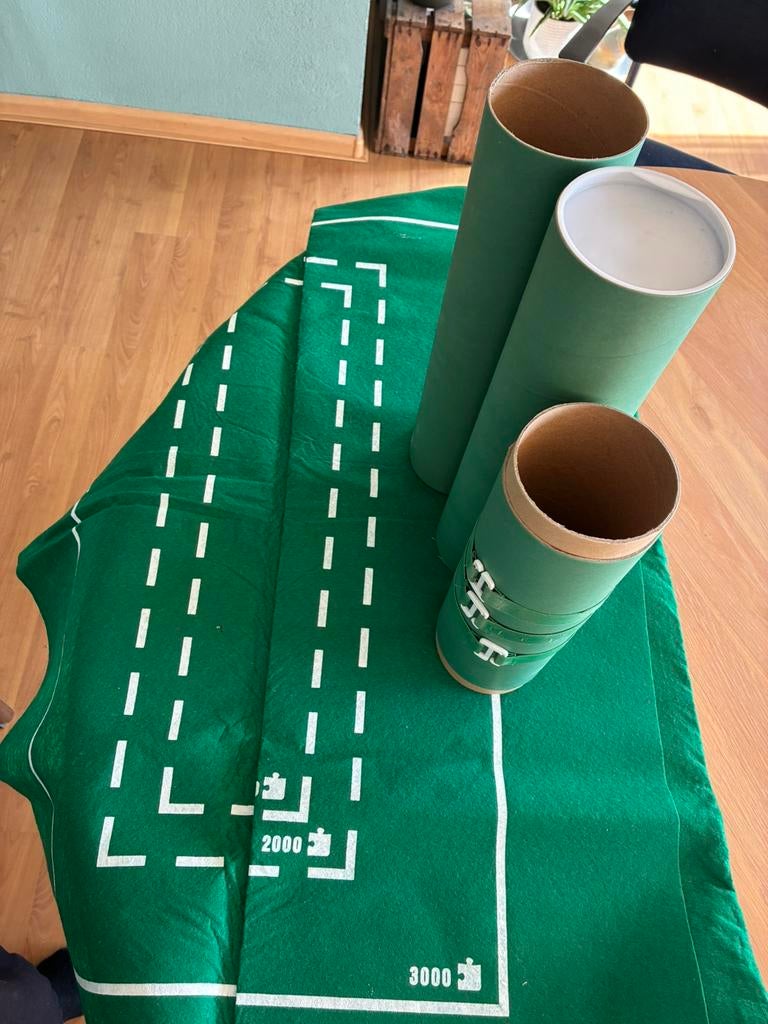 Jumbo puzzelmat - 3000 stukjes, Verzenden, Meer dan 1500 stukjes, Zo goed als nieuw