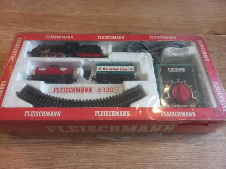 Fleischmann 6330 set, Hobby en Vrije tijd, Modeltreinen | H0, Gebruikt, Gelijkstroom, Fleischmann, Ophalen of Verzenden