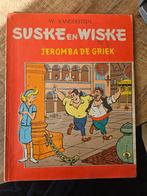 Suske en Wiske Jeromba de Griek 1e druk 1966, Eén stripboek, Ophalen, Gelezen, Willy Vandersteen
