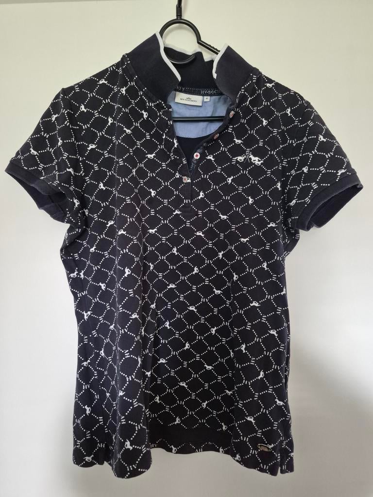 HV Society polo maat 42, Kleding | Dames, Blauw, Maat 42/44 (L), Ophalen of Verzenden, Korte mouw