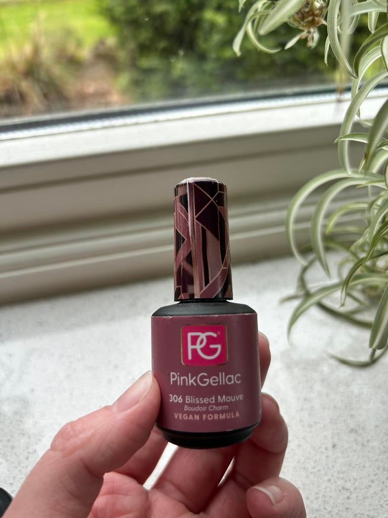 Pink Gellac 306 59gr, Ophalen of Verzenden, Zo goed als nieuw, Toebehoren, Handen en Nagels
