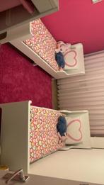 2x bed, Ophalen, 85 tot 100 cm, Zo goed als nieuw, Matras