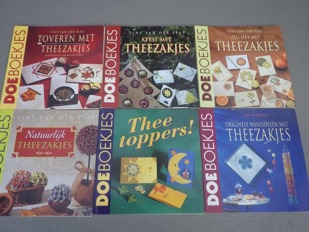 Doe boekjes theezakjes vouwen, Hobby en Vrije tijd, Theezakjes, Ophalen of Verzenden, Boek