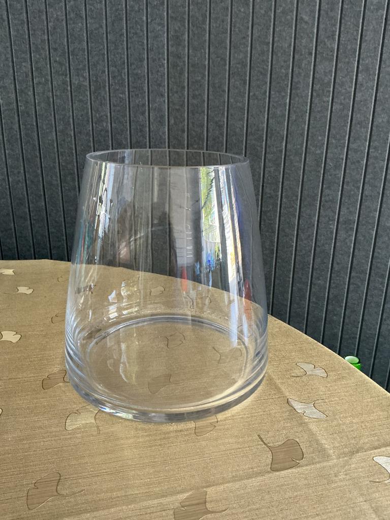 Glazen vaas - Modern en veelzijdig, Overige kleuren, 50 tot 75 cm, Ophalen of Verzenden, Glas