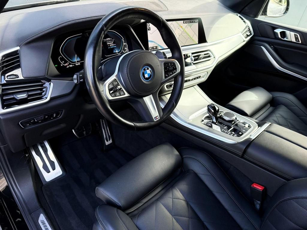 BMW X5 xDrive45e M-sport 1jr BMW garantie / pano, Automaat, Stof, Gebruikt, 394 pk