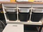 Ikea kast met bakken, omgebouwd tot speeltafel, Ophalen, Gebruikt