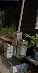 Fontein Waterval Fonteinpomp Stenen Ornament, Ophalen, Gebruikt, Hardsteen, Fontein