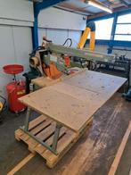 Radiaalzaag dewalt cirkelzaag met afzuiging houtzaag machine, Gebruikt, Cirkelzaag, 70 mm of meer, Ophalen of Verzenden