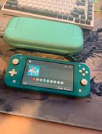 Nintendo switch lite Turquoise, Ophalen of Verzenden, Zo goed als nieuw