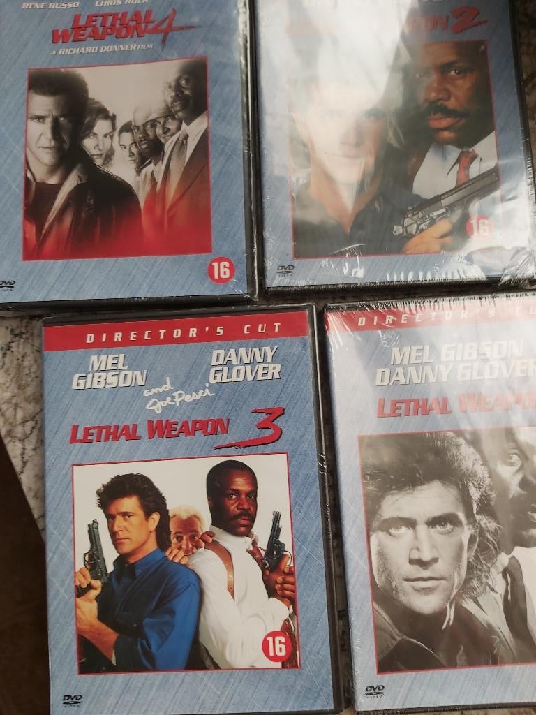 Lethal weapon 1,2,3,4, Vanaf 16 jaar, Ophalen of Verzenden, Nieuw in verpakking, Actie