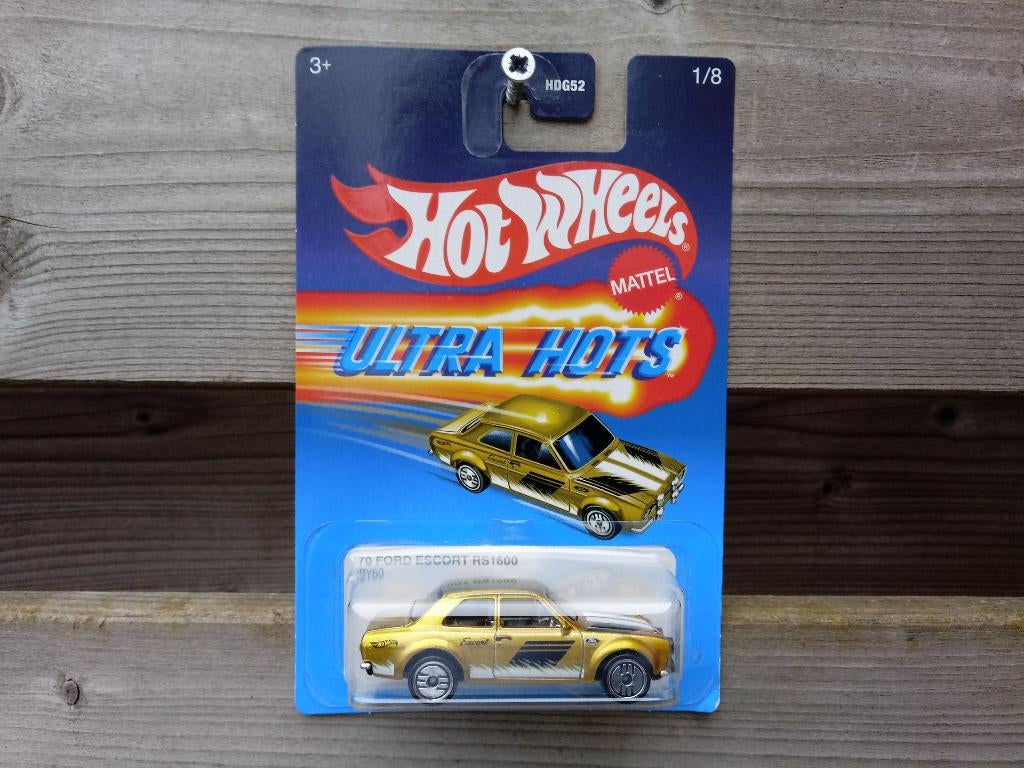 Ford Escort RS1600 '70 Hotwheels Ultra Hots, Ophalen, Nieuw, Auto