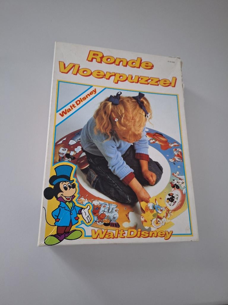 Ronde vloerpuzzel, compleet, Ophalen, Meer dan 50 stukjes, 6 jaar of ouder