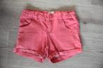 leuke denim short roze rood draagmaat 128, Kinderen en Baby's, Kinderkleding | Maat 128, Ophalen of Verzenden, Gebruikt, Meisje