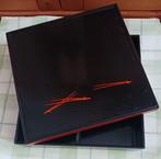 Japanse lakdoos O Bento Box Lunchdoos zwart rood, Antiek en Kunst, Kunst | Niet-Westerse kunst, Ophalen of Verzenden