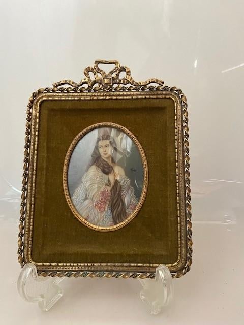 antiek Ormolu lijstje Franse strik, Ophalen of Verzenden