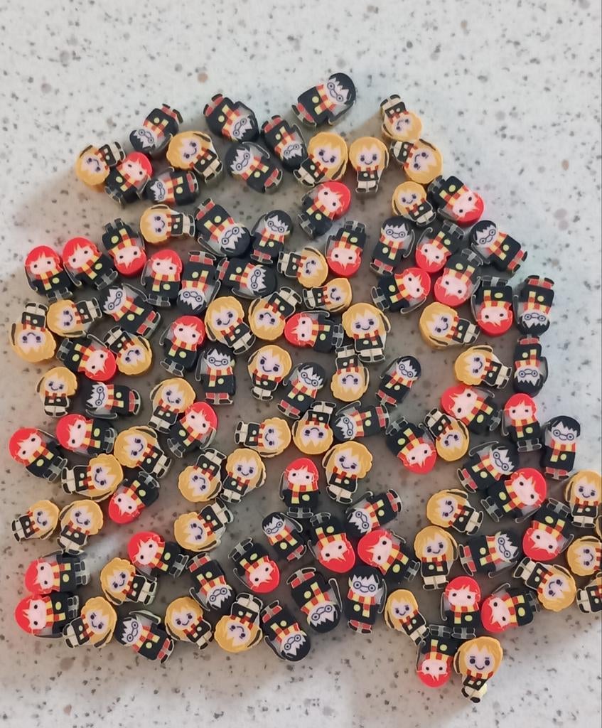 Harry potter polymeer kralen, Hobby en Vrije tijd, Kralen en Sieraden maken, Ophalen of Verzenden, Nieuw, Kraal