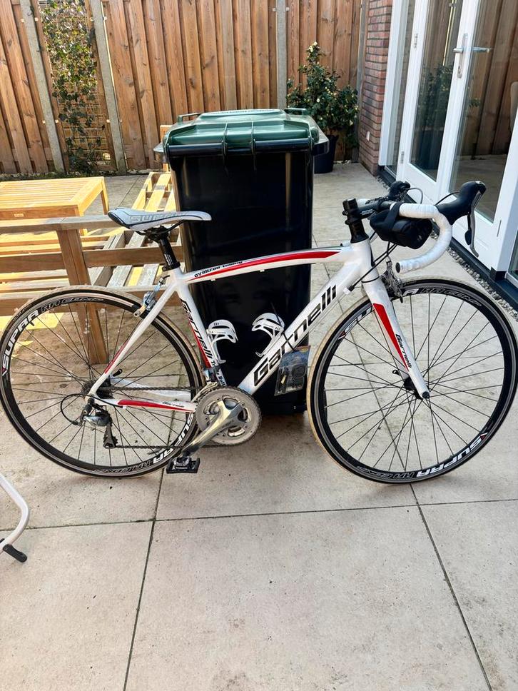 Garnelli Racefiets Framemaat 48 Shimano Tiagra, Fietsen en Brommers, Fietsen | Racefietsen, Gebruikt, Overige merken, Meer dan 20 versnellingen