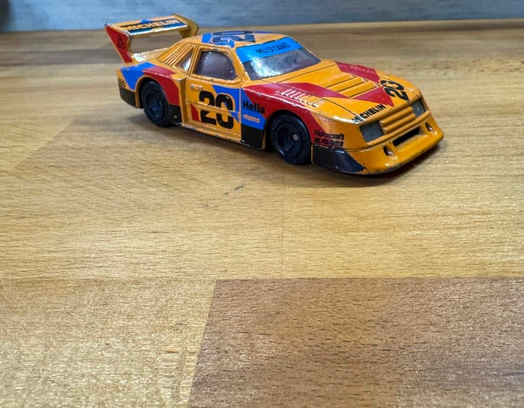 Matchbox Zakspeed Mustang, Ophalen of Verzenden, Zo goed als nieuw, Overige merken