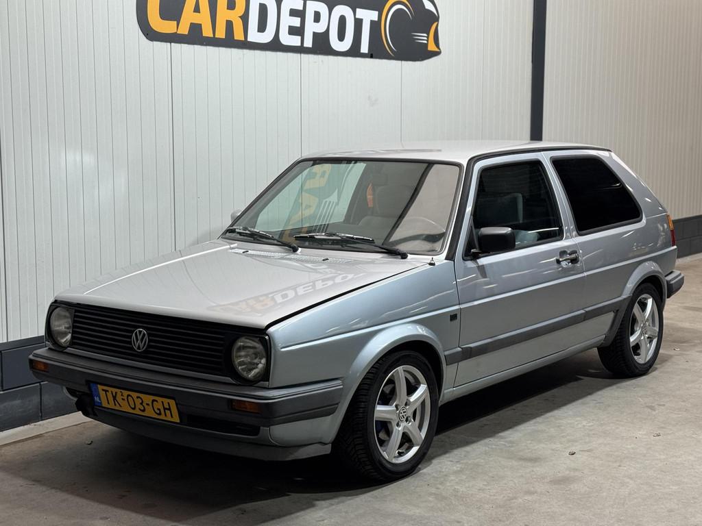 Volkswagen Golf 1.6 C, Auto's, Stof, Gebruikt, 4 cilinders, Blauw