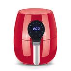 MAXXMEE 5L Rood Heteluchtfriteuse 1600W Timer, Ophalen, Nieuw, Airfryer, 750 t/m 999 gram