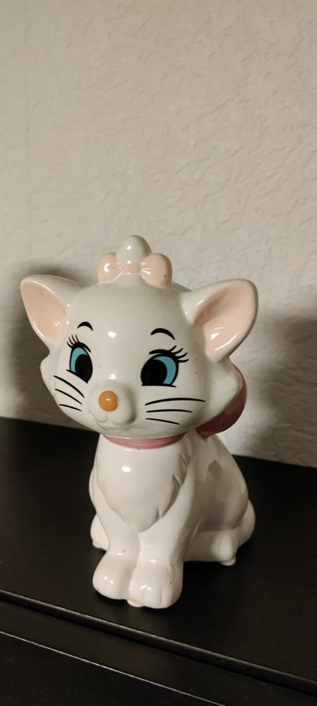 Disney Marie Aristocats spaarpot, Verzamelen, Disney, Ophalen of Verzenden, Overige figuren, Zo goed als nieuw, Beeldje of Figuurtje