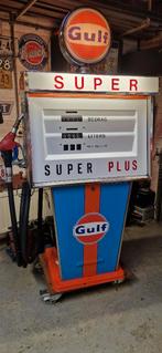 Tokheim Benzinepomp GULF met Globe, Ophalen, Zo goed als nieuw, Gebruiksvoorwerp