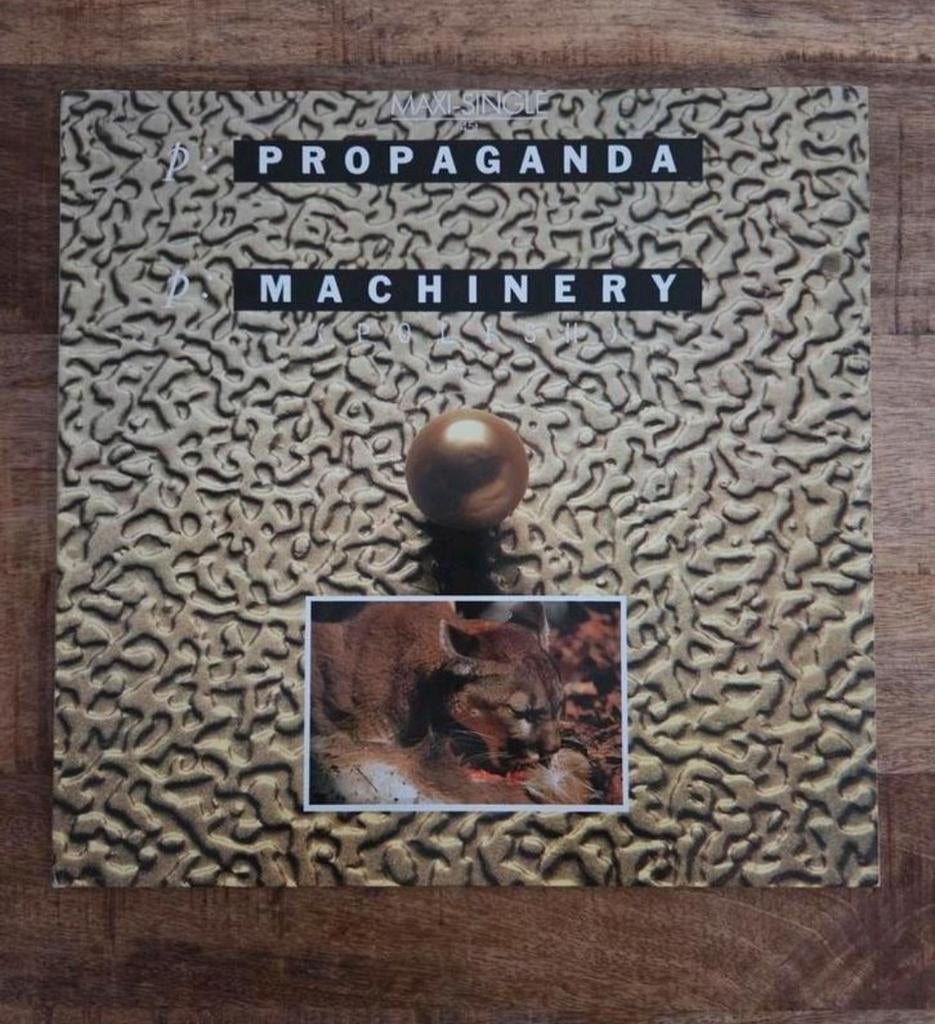 Lp maxi single propaganda machinery, Ophalen of Verzenden