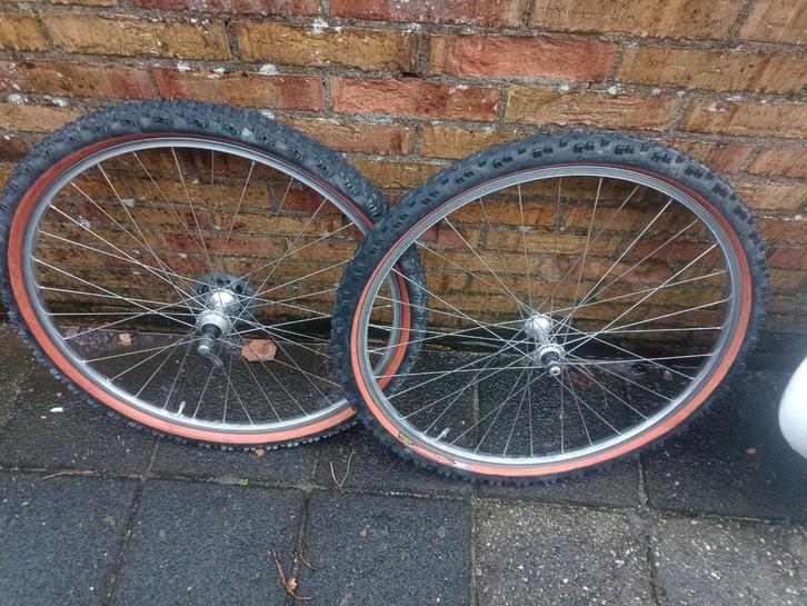 Shimano XTR M-900 wielset, Fietsen en Brommers, Fietsonderdelen, Gebruikt, Mountainbike, Wiel, Ophalen