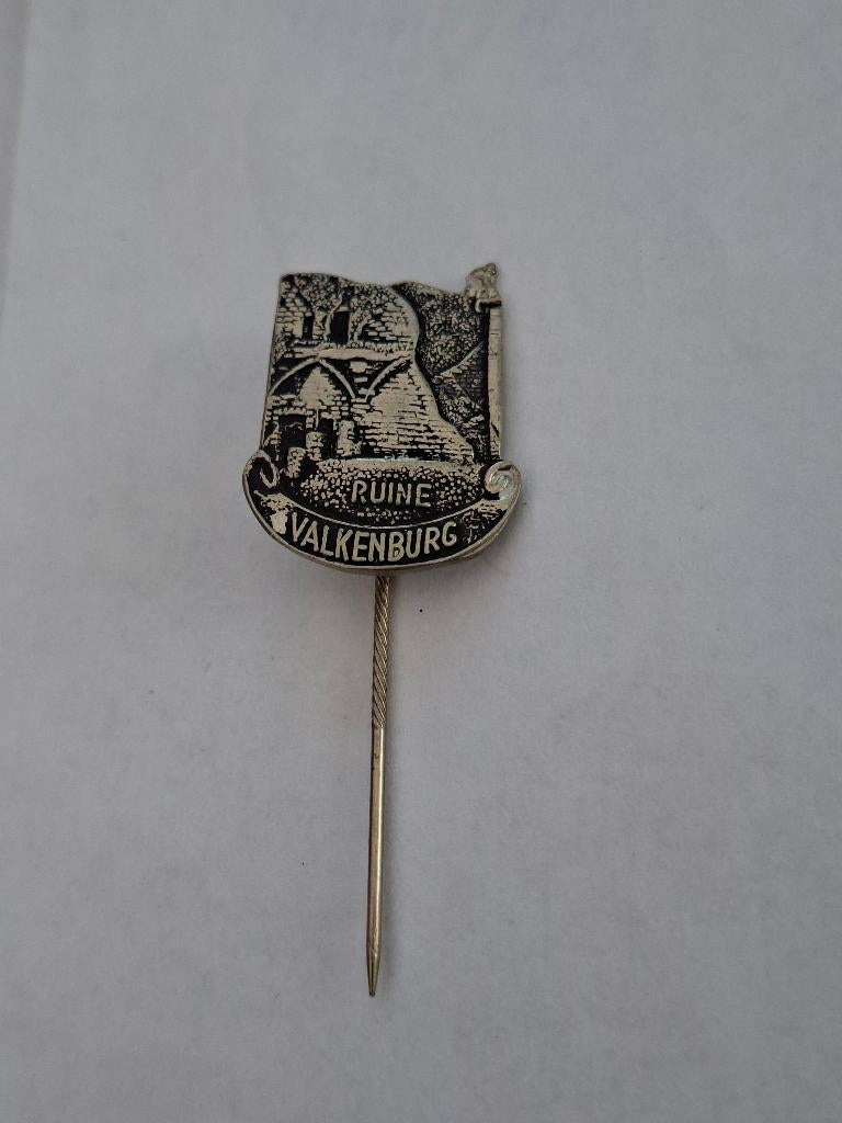 Speldje ruïne Valkenburg, Verzamelen, Speldjes, Pins en Buttons, Ophalen of Verzenden, Gebruikt, Overige onderwerpen