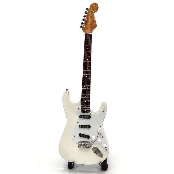 Ritchie Blackmore Deep purple miniatuur gitaar van hout deco