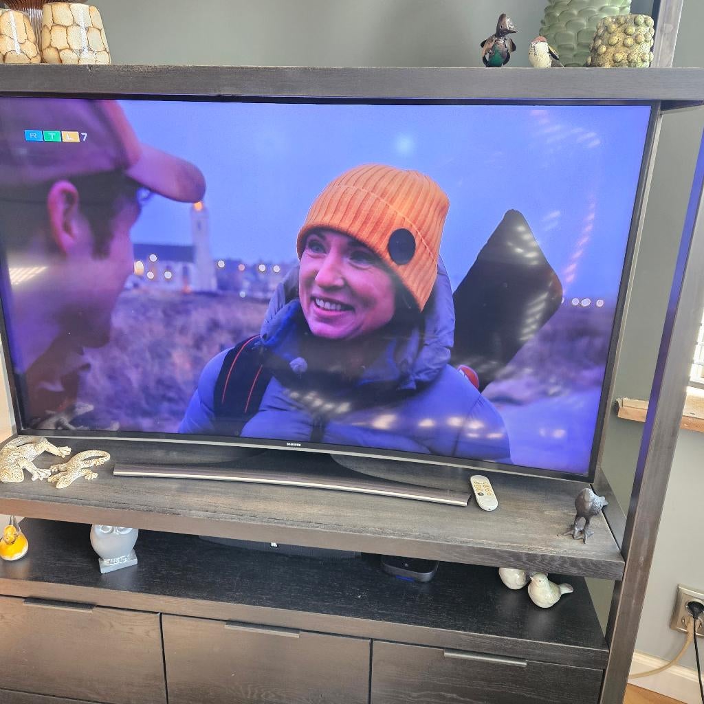 Samsung 4k curved 55 inch..met chromecast, Audio, Tv en Foto, Televisies, Ophalen, 100 Hz, Samsung, 100 cm of meer