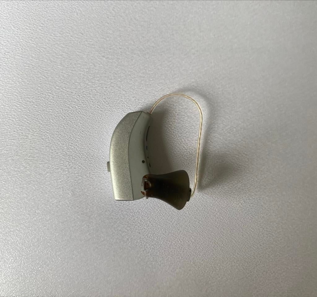 Gehoorapparaat Coselgi Mojo M5 RIC 312 D links met batterij, Ophalen of Verzenden, Zo goed als nieuw