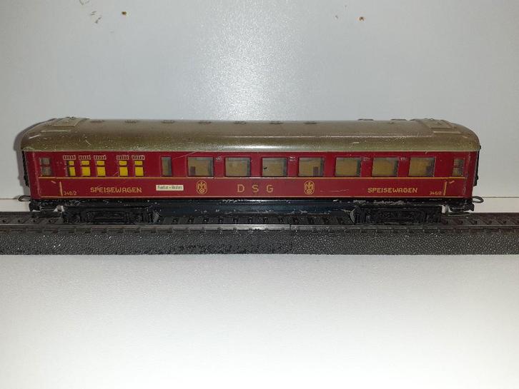 Marklin 7 stuks 346/--- wagens, Hobby en Vrije tijd, Modeltreinen | H0, Gebruikt, Wagon, Wisselstroom, Märklin, Analoog, Ophalen of Verzenden