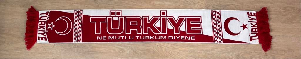 Turkije voetbal sjaal, Verzamelen, Sportartikelen en Voetbal, Ophalen of Verzenden, Buitenlandse clubs, Vaantje of Sjaal