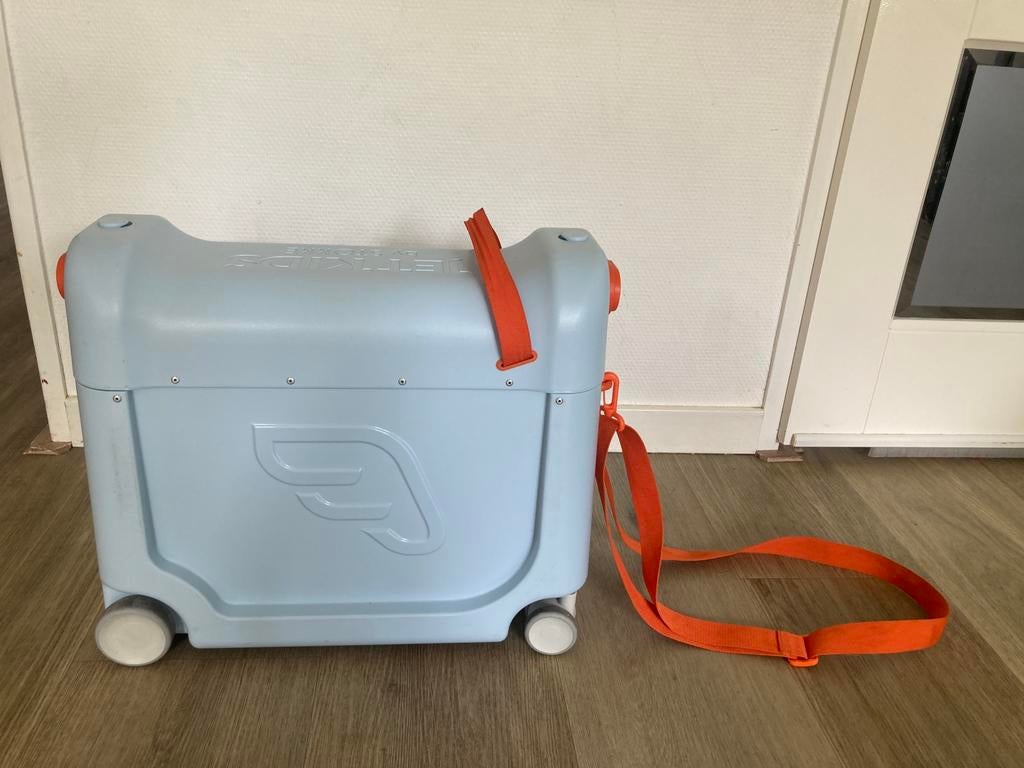 TE HUUR Stokke jetkids koffer, Ophalen, Zo goed als nieuw