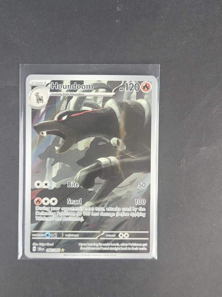 Houndoom 066/064 Shrouded Fable, Postzegels en Munten, Postzegels | Europa | UK, Verzenden