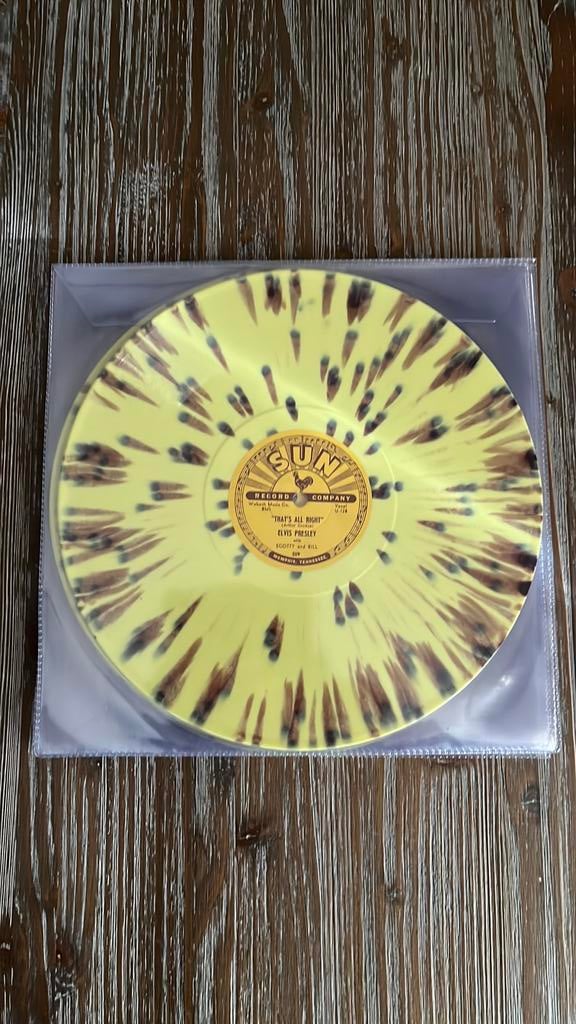 Elvis sun 5lp set splattered vinyl(nieuw), Ophalen of Verzenden, Nieuw in verpakking, 10 inch