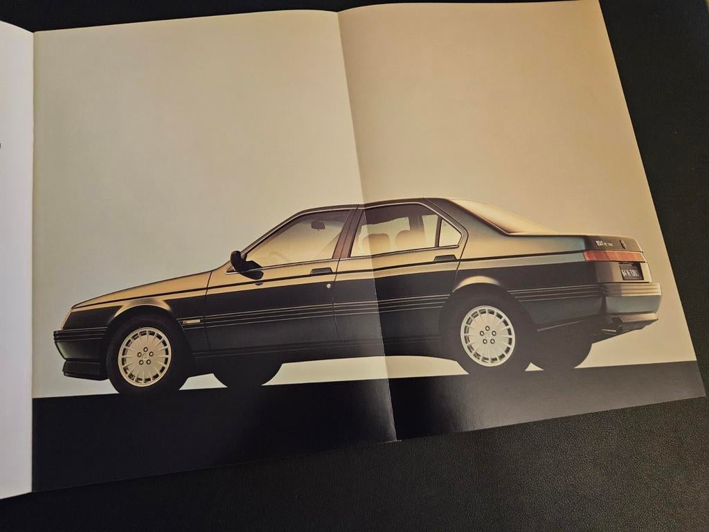 Brochure Alfa Romeo 164 2.0 Turbo V6 1991, Ophalen of Verzenden, Zo goed als nieuw, Alfa Romeo