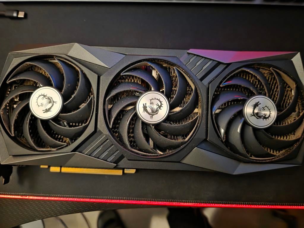 MSI Gaming Trio RTX 3080Ti, Computers en Software, Videokaarten, Ophalen, Gebruikt, GDDR6, PCI-Express 4
