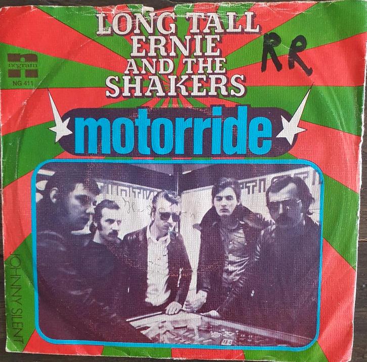 Lang Tall Ernie and The Shakers - Motorride, Cd's en Dvd's, Vinyl Singles, Gebruikt, Single, Pop, 7 inch, Ophalen of Verzenden