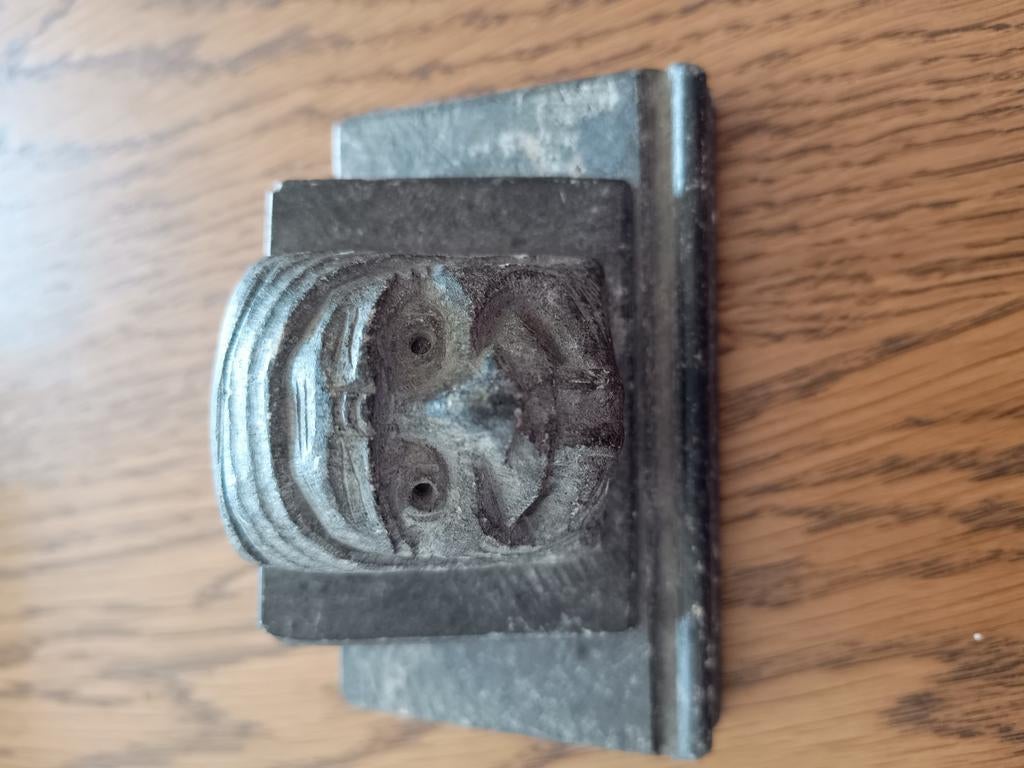 Uniek marmeren gezicht - Decoratief kunstobject, Overige onderwerpen, Minder dan 20 cm, Ophalen of Verzenden, Handgemaakt