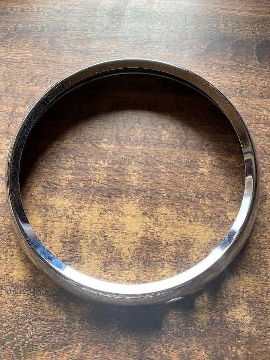 PEUGEOT 203of403 - NIEUWE CHROMEN RING VOOR KOPLAMP, Auto-onderdelen, Ophalen, Nieuw, Peugeot