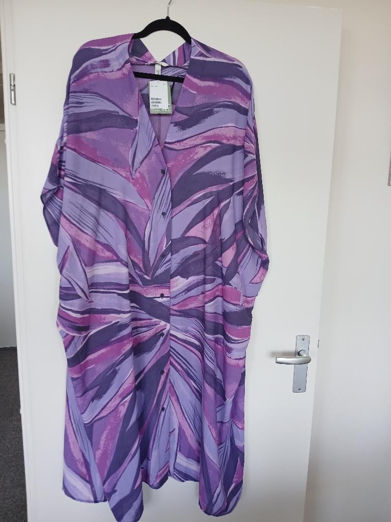 H&M jurk maat M/L paars Nieuw met kaartje, Kleding | Dames, Jurken, H&M, Paars, Maat 42/44 (L), Nieuw