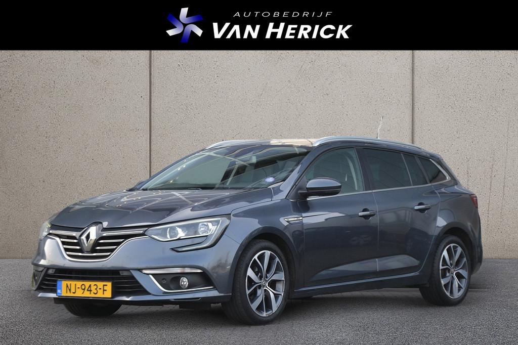 Renault Mégane Estate 1.2 TCe Bose 131PK | Navigatie | Acht, Auto's, Voorwielaandrijving, Gebruikt, 4 cilinders, Leder en Stof