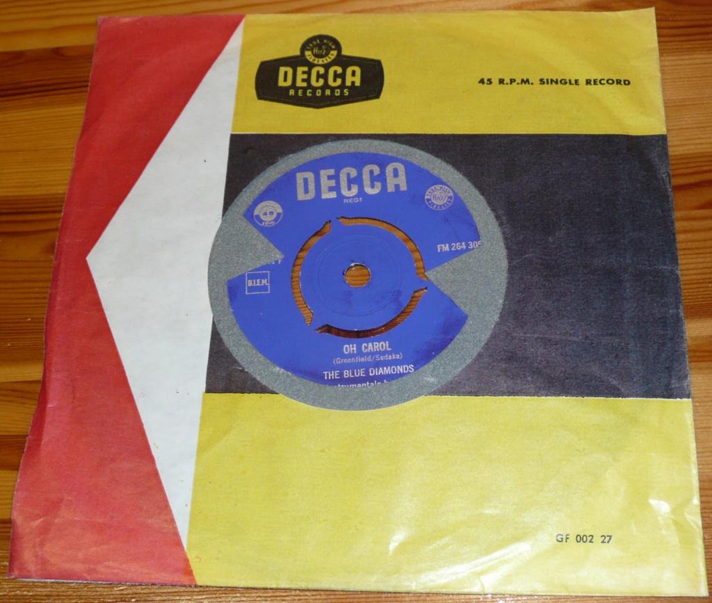 The Blue Diamonds - Oh Carol - jukeboxsingle, Gebruikt, Verzenden, Originele persing, 7 inch