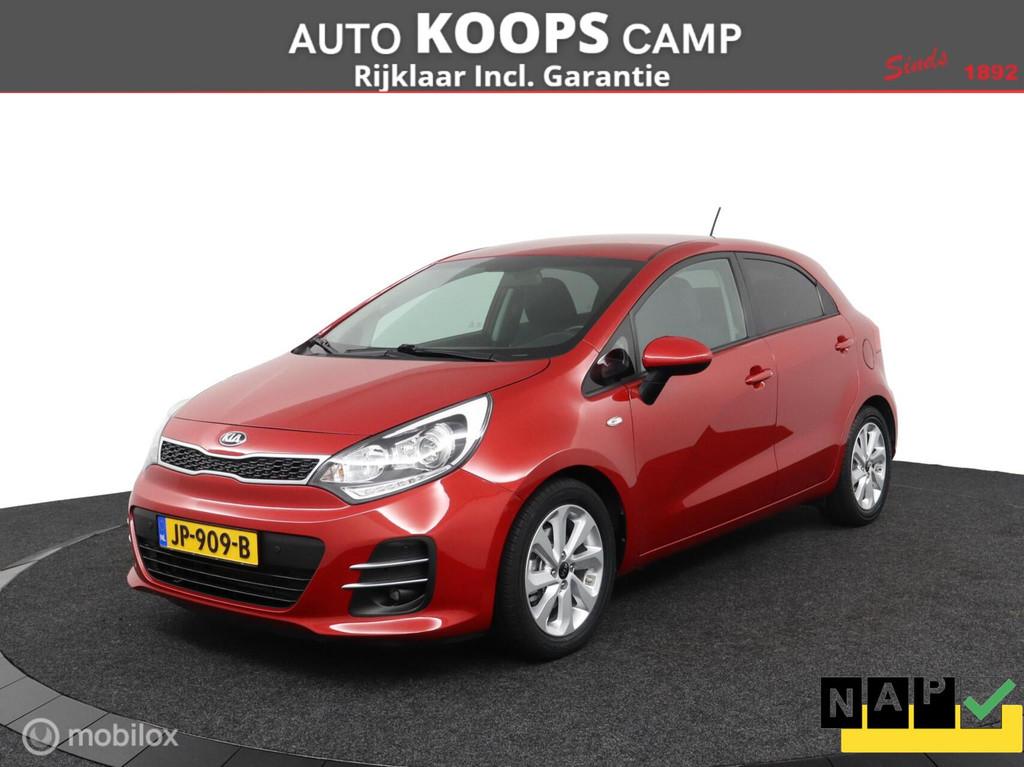 Kia Rio 1.4 CVVT Dynamic Line 109Pk Automaat | Airco | Cruis, Auto's, Kia, Euro 6, 4 cilinders, 1396 cc, 49 €/maand